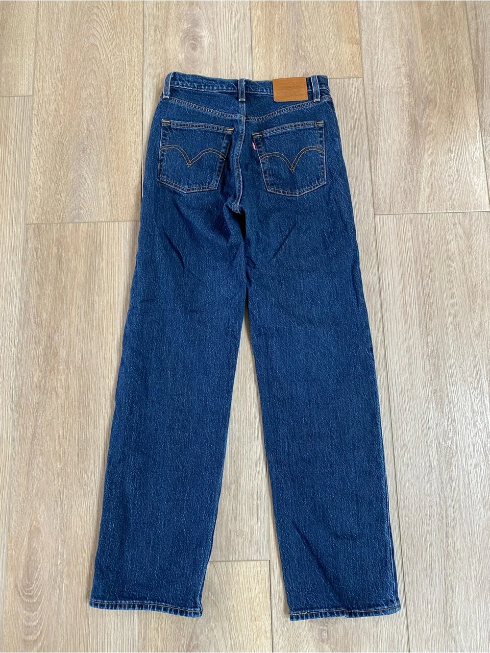 Levi's Ribcage Straight Ankle Jeans - Dark wash
